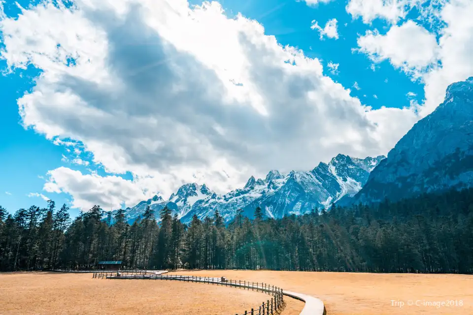 云杉坪对应地点实景